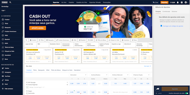Site de apostas de futebol